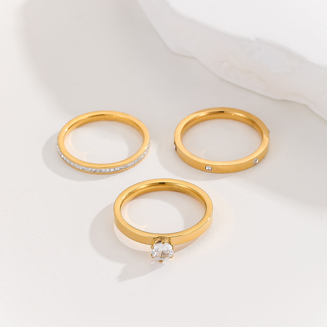 Vibesbuy® Minimalist Gold Rings