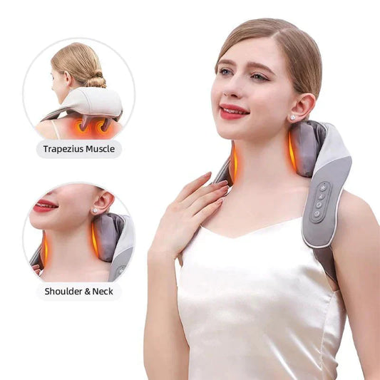 Vibesbuy® Neck shoulder back waist kneading massager