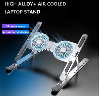 Vibesbuy® Laptop Stand With Cooling Fan