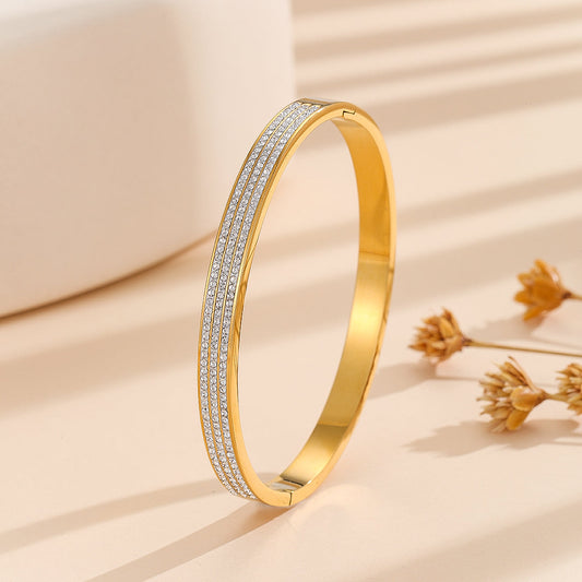 Vibesbuy® Azure Bliss Diamond Bangle