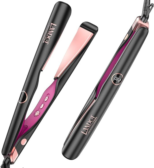 Vibesbuy®  Straightener And Curler 2 In 1