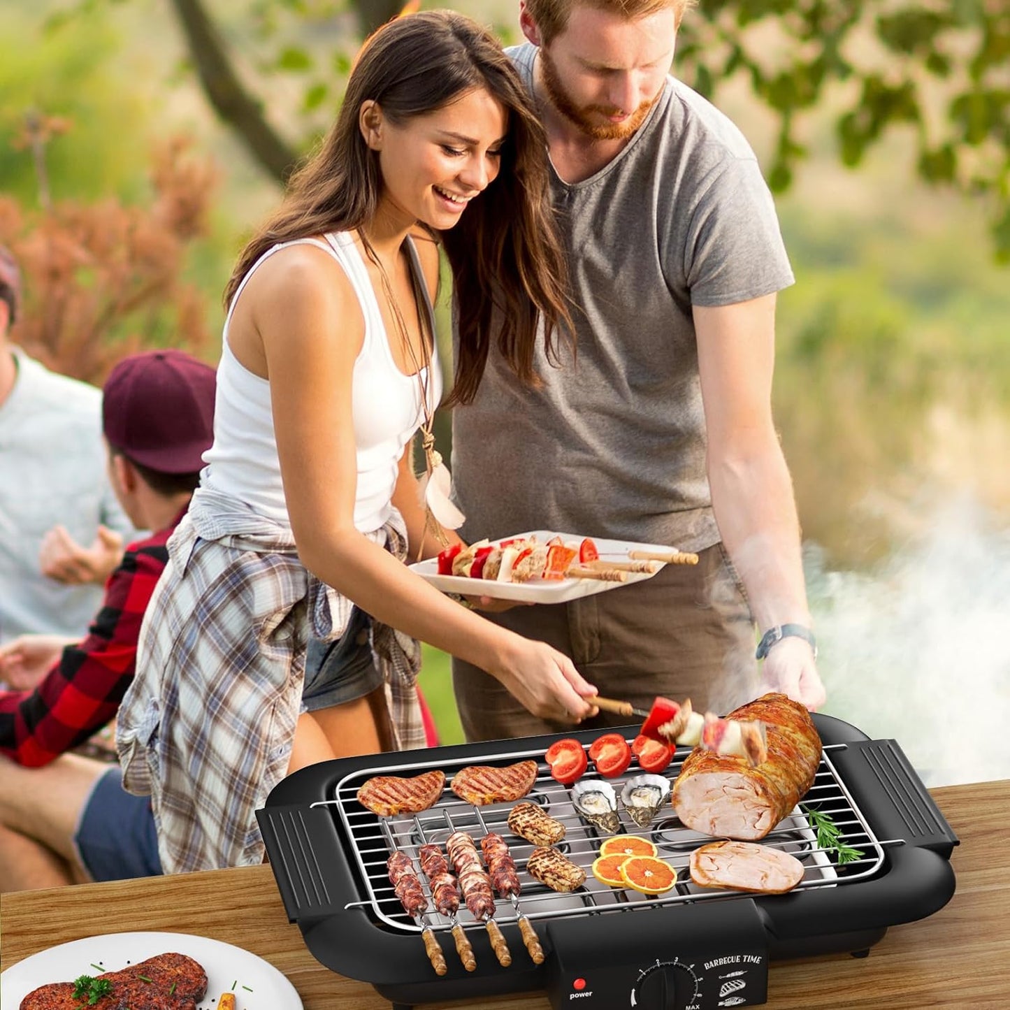 Vibesbuy® Electric BBQ Grill